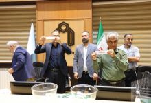 گزارش تصویری جلسه قرعه کشی مسابقات فوتبال دانشگاههای کشور